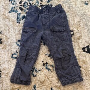 GAP Kids Charcoal Cargo Pants